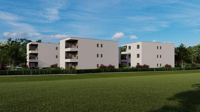 Sibenik, tweekamerappartement op de tweede verdieping met terras, 60,26 m²
