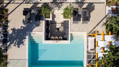 Zadar, Starigrad, deniz manzaralı havuzlu villa