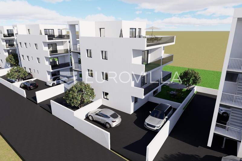 Trogir, dvosoban stan na prvom katu neto korisne površine 47,72 m², S3 Objekt 1 - 17