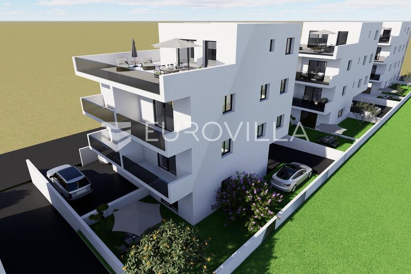 Trogir, dvosoban stan na prvom katu neto korisne površine 47,72 m², S3 Objekt 1 - 23