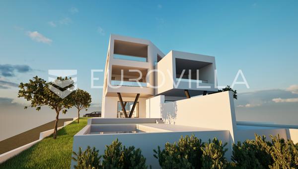 Vodice, precioso ático de tres dormitorios con vistas al mar, Superficie Neta Útil 143,31 m²