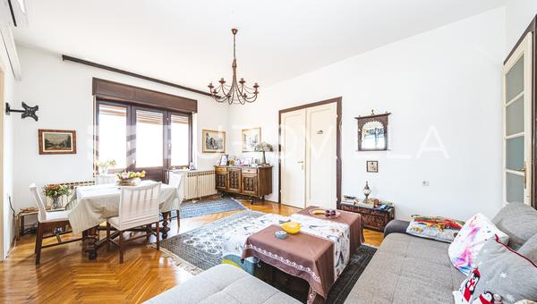 Zagreb, Šalata, excelente piso de tres habitaciones, ubicación inmejorable.