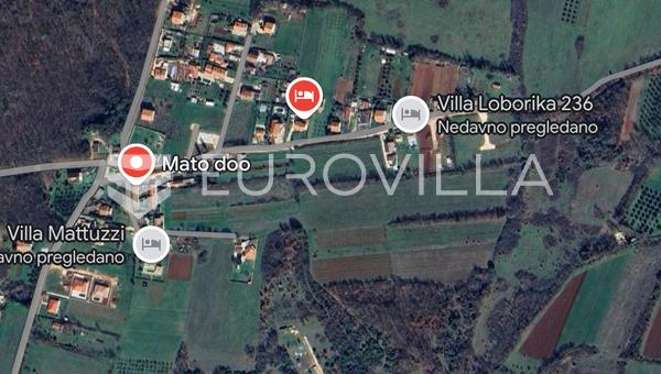 Istria, Radeki glavica, terreno edificable de 794 m2