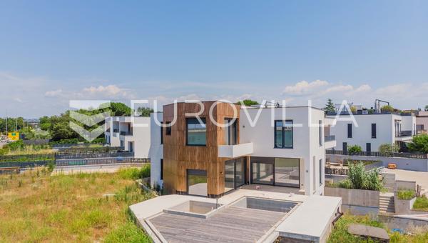 Istrien, Porec, villa med panoramautsikt över havet
