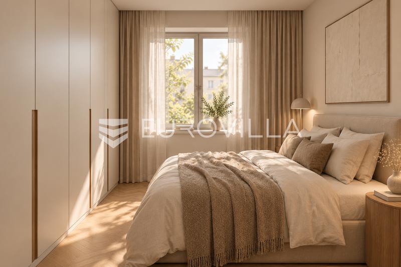 Загреб, Горня Кустошия, Новостройка, Двухкомнатная квартира, 59,60 м², первый этаж - 3