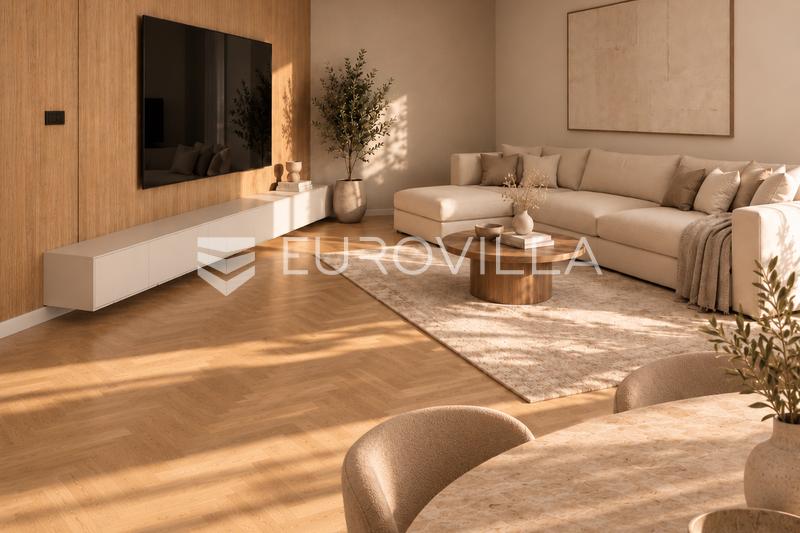 Загреб, Горня Кустошия, Новостройка, Двухкомнатная квартира, 59,60 м², первый этаж - 1