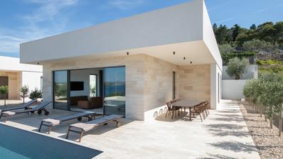 Pasman, villa di lusso a Tkon con piscina e vista mare mozzafiato, 124 m²