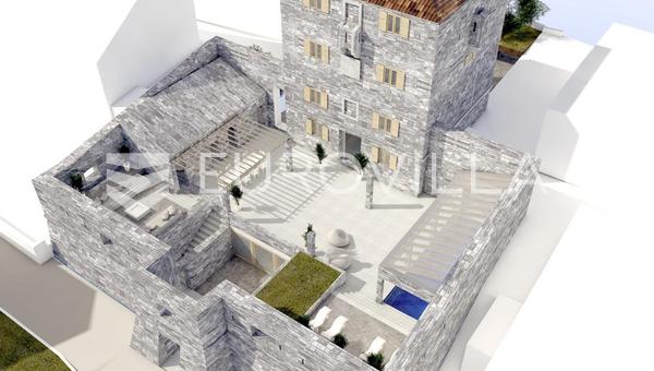 Hvar, Sućuraj, Fortica, povijesno zemljište prvi red uz more, 700 m²
