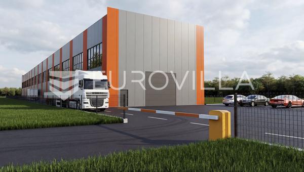 Velika Gorica, Rakitovec, terreno com projeto e licença para um pavilhão industrial, 4.950 m²