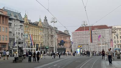 Zagrzeb, lokal biurowy od ulicy w ścisłym centrum, strefa piesza