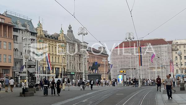 Zagreb, gadekontor i centrum, gågade