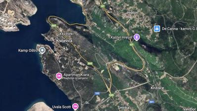 Kraljevica, građevinski teren u centru za višestambenu gradnju
