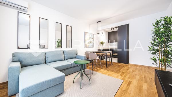 Zágráb, BORONGAJ, gyönyörű lakás új építésű házban, 56 m²