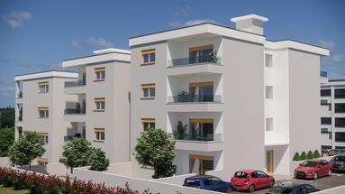Pula, Centro - exclusivo apartamento de tres dormitorios en un edificio nuevo, 2ª planta, 58,65 m² - ascensor