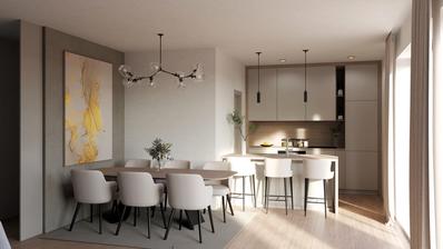 Vinkovci, Centar, luksuzni dvosoban stan 56 m² s garažnim mjestom i ostavom, 2. kat