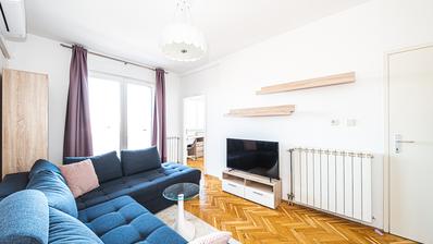 Záhřeb, Jarun, krásný třípokojový byt 60 m²