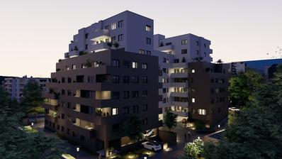 Záhreb, Trešnjevka, HERITAGE trojizbový byt 78 m²