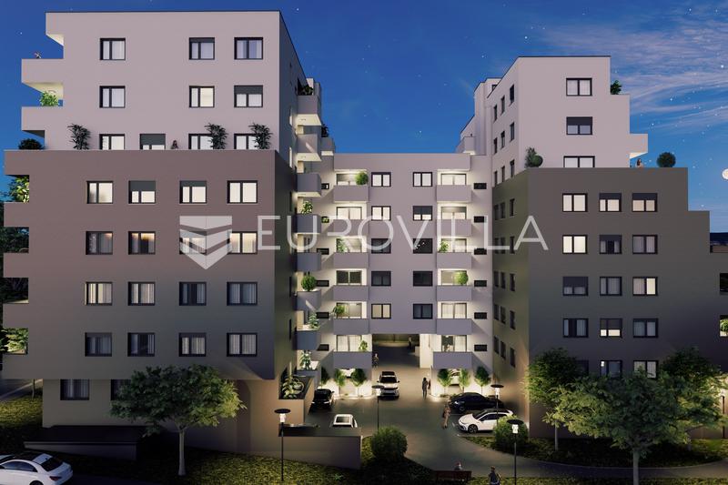 Zagreb, Tresnjevka, HERITAGE treværelses lejlighed 78 m² - 2