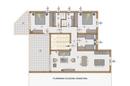 Pula, Trosoban penthouse 111 m² s garažom u stambenom kompleksu 2026, drugi kat - 5