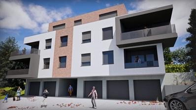 Zágráb, Gornje Vrapce - Kiváló minőségű, kétszobás lakás kerttel, garázzsal, 80 m² ÚJ ÉPÍTÉSŰ