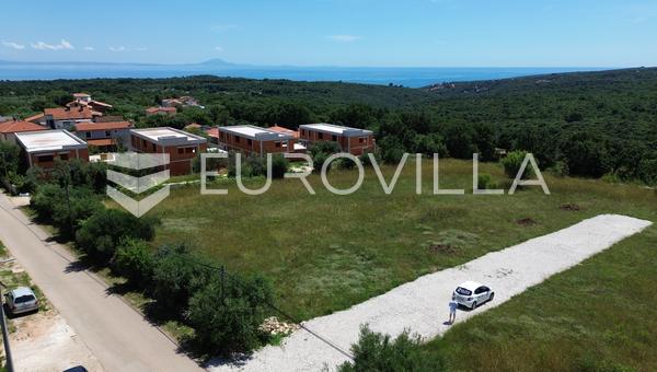 İstirya, Peruški - Deniz manzaralı arsa