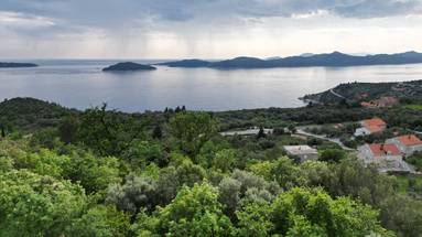 Dubrovnik - surrounding area, building plot 2816 m2 with sea view