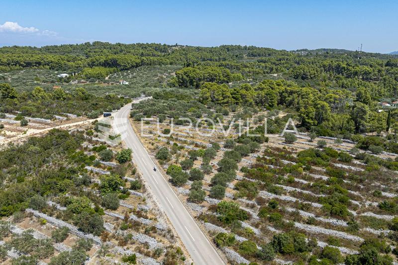 Otok Korčula, Vela Luka, kmetijsko zemljišče s panoramskim pogledom - 1