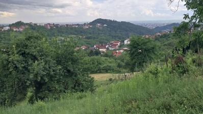 Zagreb, Mikulići, byggegrund på 1564 m², unik udsigt