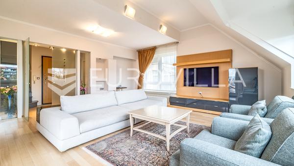 Zagreb, Salata, Zelenjak, un atractivo apartamento de cuatro habitaciones en dos plantas de 119 m²