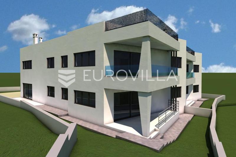 Istria, Kanfamar, 1st floor one bedroom modern apartment with terrace and parking 62.95 m²