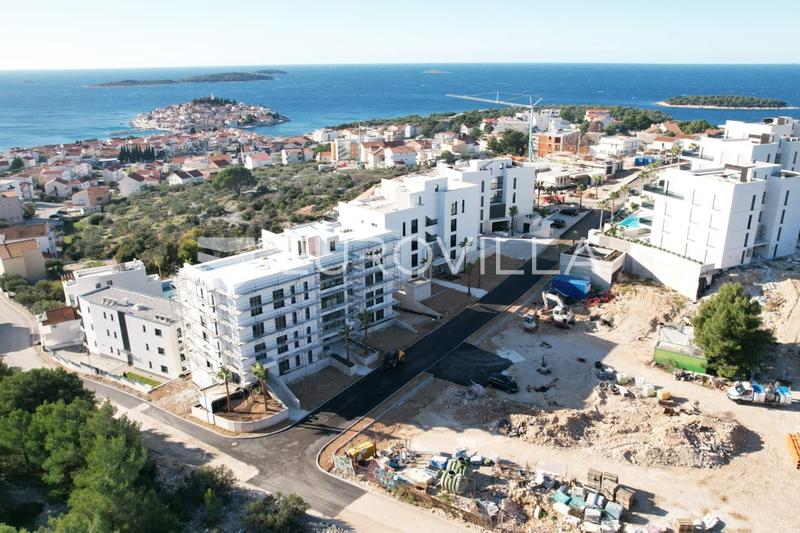 Primošten, two-level apartment with panoramic sea views in Primošten Resort