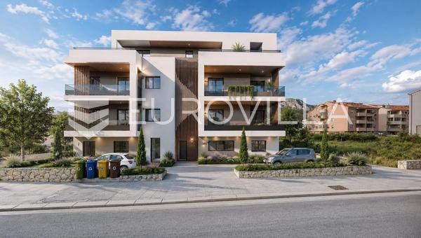 Kaštel Kambelovac, new build, luxury two-bedroom penthouse with panoramic sea views, 84 m²