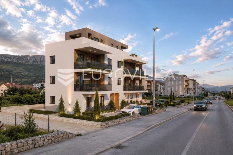 Kastel Kambelovac, nuova costruzione, lussuoso attico con due camere da letto e vista panoramica sul mare, 84 m² - 3