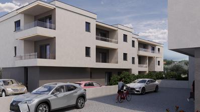 Istria, Pula Stinjan, moderný byt, dve spálne, parkovanie, sklad