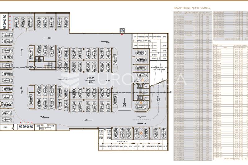 Rijeka, Srdoci, Nowe budownictwo, mieszkanie dwupokojowe 55,10 m², Budynek B, apartament B2 - 12