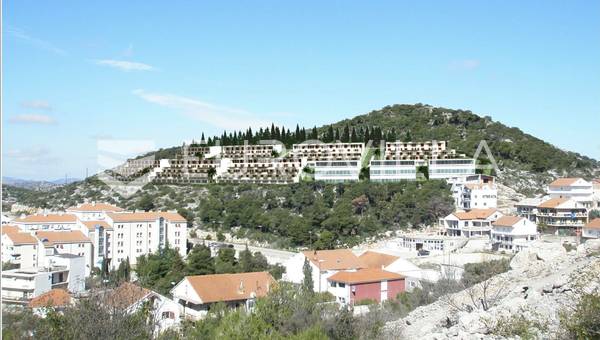 Šibenik, byggmark i Meterize