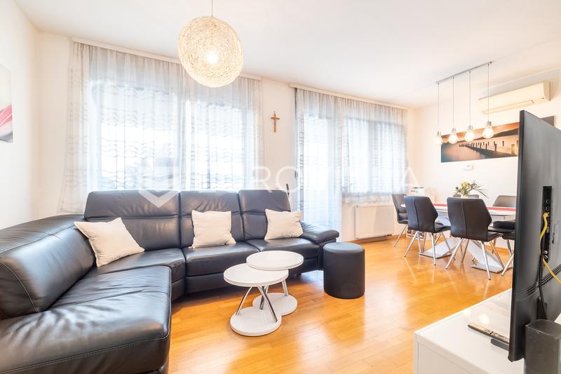 Zagreb, Bundek - Moderne 75 m² toværelses lejlighed med garage og rummelig loggia - 2