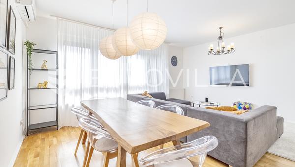 Zagreb, Črnomerec prekrasan luksuzan trosobni stan 75 m² sa parkirnim mjestom