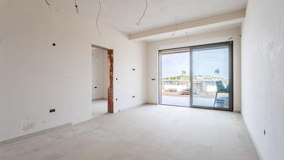Sevid, jednopokojový byt v přízemí v první řadě u moře, plocha 47,56 m²