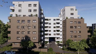 Zagreb, Trešnjevka PERINTÖ, kaksio NKP 56m2