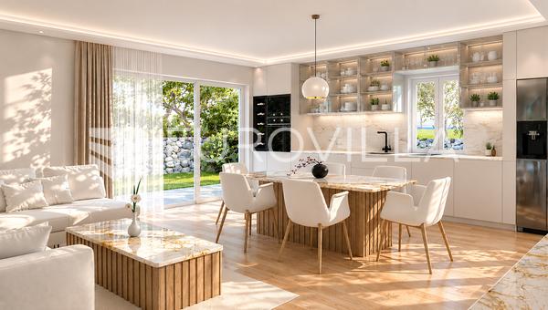 Cres Kasabası, Merkez, 109 m²'lik lüks iki yatak odalı daire, mükemmel konum
