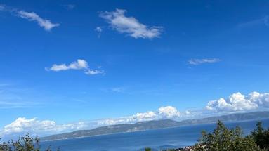 Istria, Labin, building plot with sea view NKP 926 m2