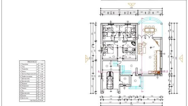 Karlovac, Borlin, ev 142 m2, YENİ BİNA