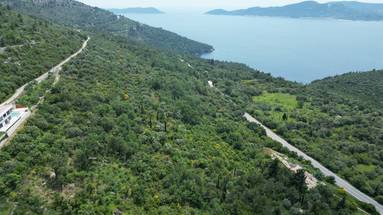 Dubrovnik - surrounding area, building plot 2158 m2 with sea view