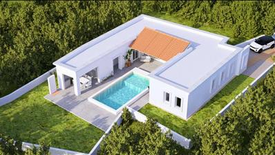 Zadar, Ninski stanovi, moderna kuća s bazenom na mirnoj lokaciji