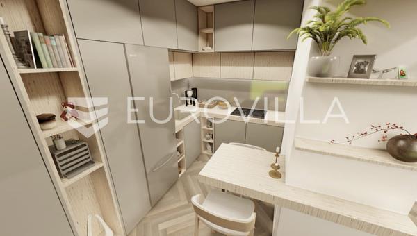 Zagreb, Rudeš, funkcionalna garsonijera 28 m², NOVOGRADNJA