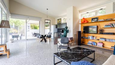 Vis, designer villa with open sea view near the center