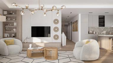 Rijeka, Kantrida'da, 155 m2 lüks üç odalı daire, yeni bina.