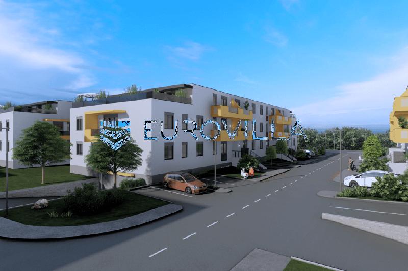 Zagreb, Odra, appartement de deux pièces avec place de parking extérieure, surface nette 61,24 m², nouvelle construction - 1