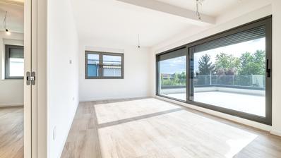 Samobor, center - novogradnja, poslovni prostor z veliko teraso in dvema parkirnima mestoma, 67,13 m²